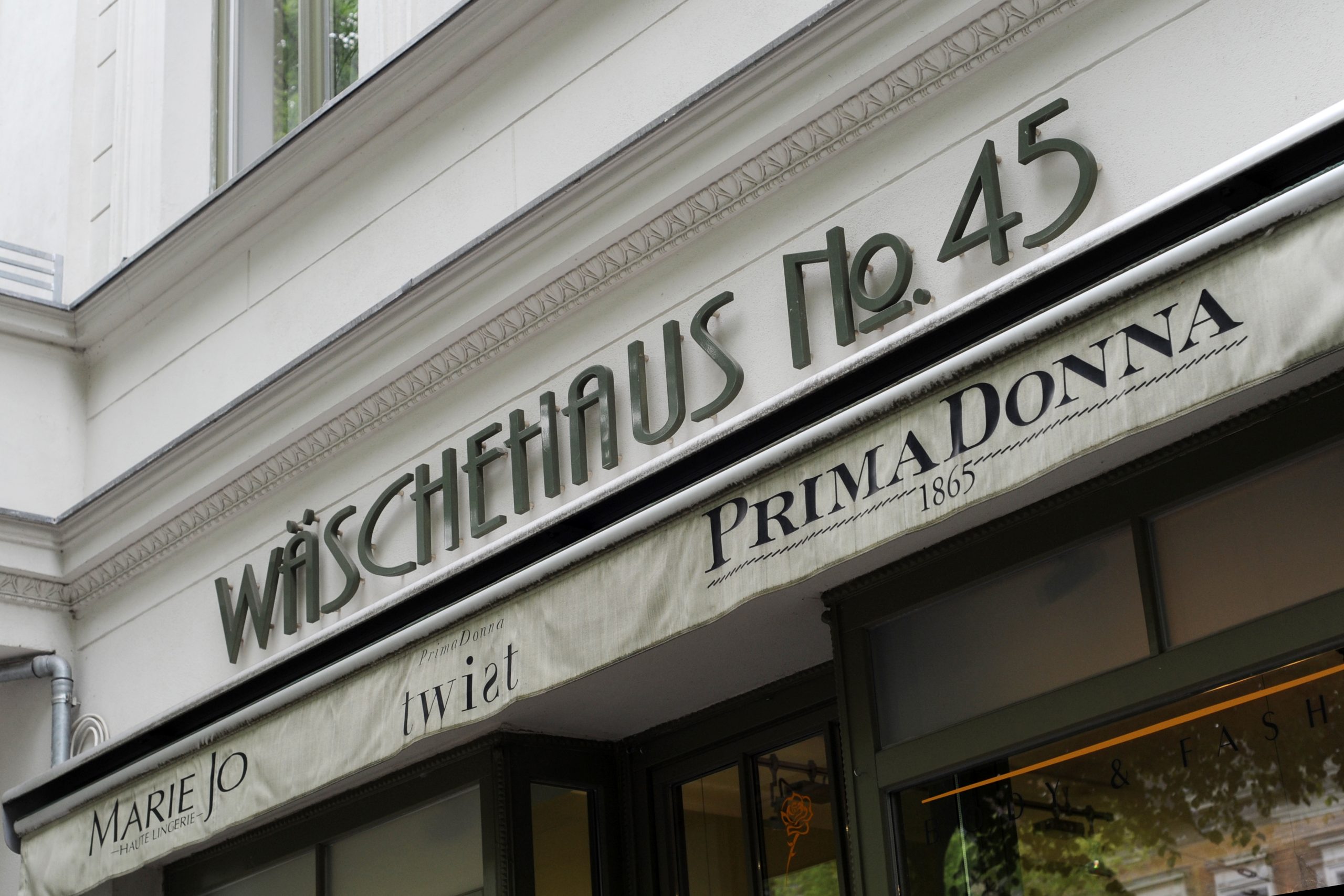 Außenansicht des Wäschehauses No. 45 in Berlin